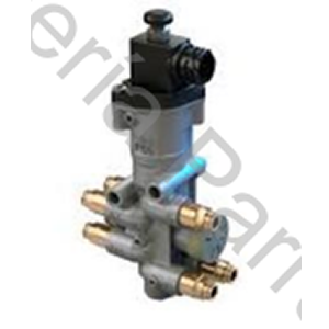 VALVULA WABCO CONTROL EJE ELEVABLE CON SOLENOIDE (463 084 031 0) (ALTERNATIVA)