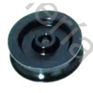 ROLDANA FUNDICION (100 MM) (CANALETA U)