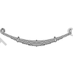HOJA M.BENZ 1215/1218 FRONTAL TRASERA 1ERA (80X14X156)