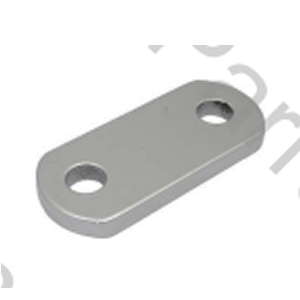 CHAPA DE GEMELO M.BENZ ATEGO TRASERA CON ROSCA (22 MM)