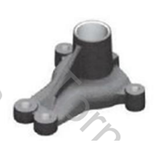 SOPORTE DE ELASTICO M.BENZ ATEGO 1725 (DELANTERO/TRASERO) (01.245)