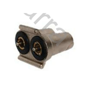 PORTAMANGUERAS DE 2 LÍNEAS RECTO (SIN RACORD) (ROSCA 3/8)  DM 43-A 3/8 (TRILER)