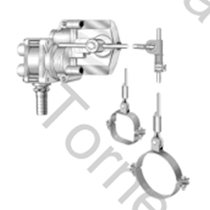 VALVULA RELAY C/MODULADOR PRESIÓN DE FRENADO SENSIBLE A CARGA DM 595 (TRILER)
