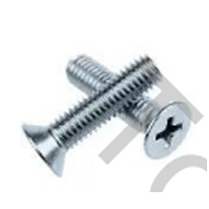 BULON C/FRESADA 3/8 X 1 1/4 CON TUERCA Y GROWER