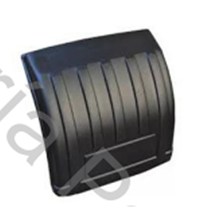 MEDIO GUARDABARRO PLASTICO LISO 