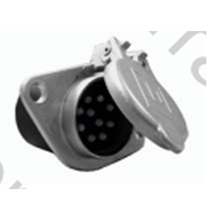 ENCHUFE HEMBRA ELECTRICO DE 7 FASES (R3710) (CAMION)