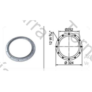 BRIDA PARA FUELLE 3C 333 (BRC250) (6007)