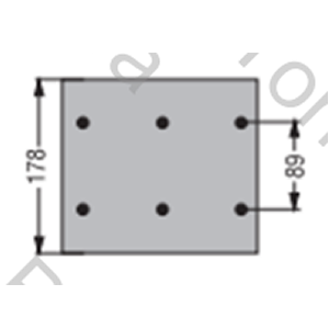 CINTA DE FRENO SALTO 7" 4311A EN 19 MM (DUROLINE)