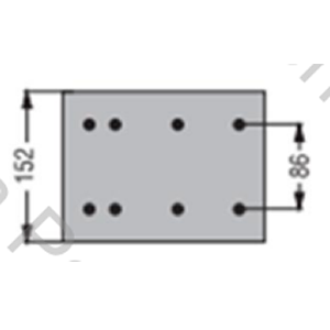 CINTA DE FRENO HELVETICA 6" 4311 CRA EN 20,6 MM (DUROLINE) (PARA REMACHES)
