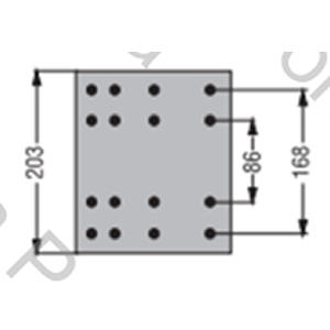 CINTA DE FRENO RANDON 8" DC 333 EN 19MM (DUROLINE)
