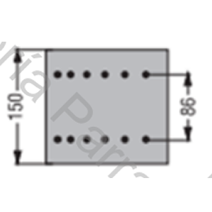 CINTA DE FRENO FORD/VW DEL DFW 987 EN 22,17MM (DUROLINE)