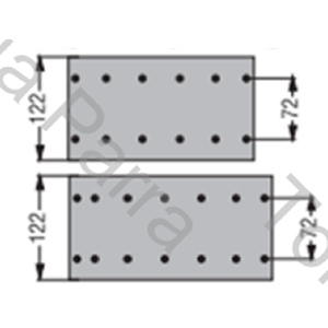 CINTA DE FRENO M.BENZ 710 (01-077) EN 9,8 MM (DUROLINE)
