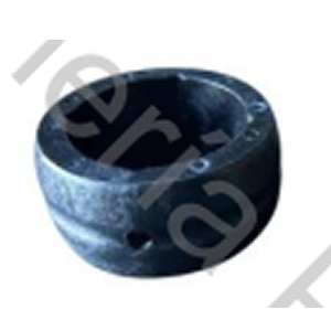 BUJE DE LEVA RANDON CON RANURA (NEGRO)