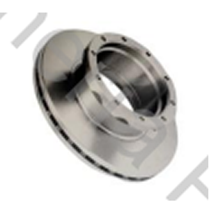 DISCO DE FRENO MERCEDES BENZ (AGUJERO 16 MM) BOERO (EQUIV DFC008)