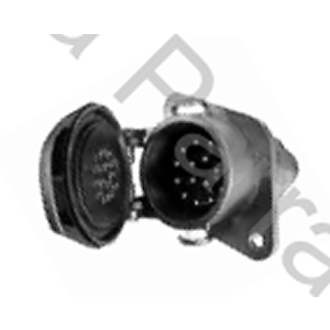 ENCHUFE HEMBRA ELECTRICO PLASTICO 15 FASES (R3752) (CAMION)