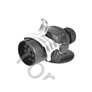 ENCHUFE MACHO EBS ELECTRICO PLASTICO 15 FASES (R3762) (REMOLQUE)