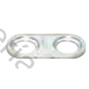 PLACA PARA PERNO DE PATIN SCANIA 10"