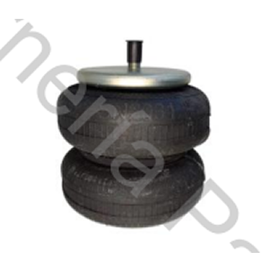 FUELLE DE SUSPENSION SELLADO BILOBULAR TIPO (2C20-230) (SN2031) CON NIPLE CENTRAL