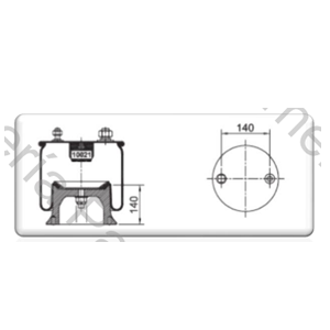 FUELLE DE SUSPENSION SELLADO (REPARACION) (280-480) (EQUIV 1T15M-9)