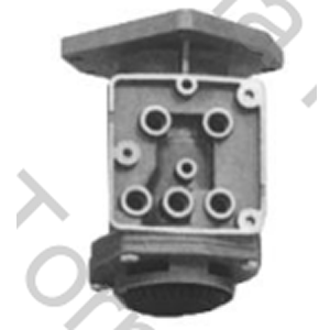 VALVULA DE PIE TIPO WABCO SCANIA (461 315 180 0)