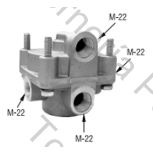 VALVULA RELAY TIPO WABCO T2501