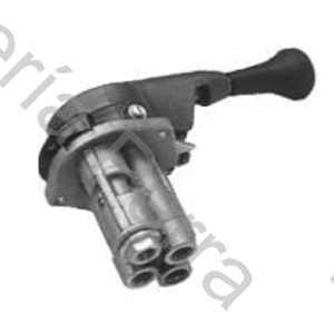 VALVULA MANUAL DOBLE TIPO WABCO (961 702 030 0) (961 702 001 0)