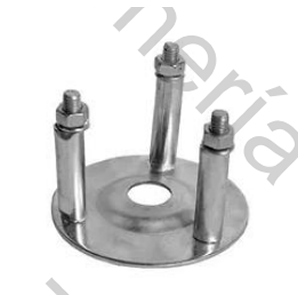 SOPORTE DE TAZA DECORATIVA CON CENTRO PARA VIGIA