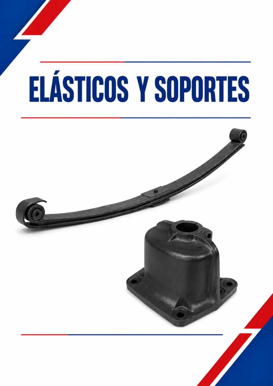 SOPORTES DE ELASTICO
