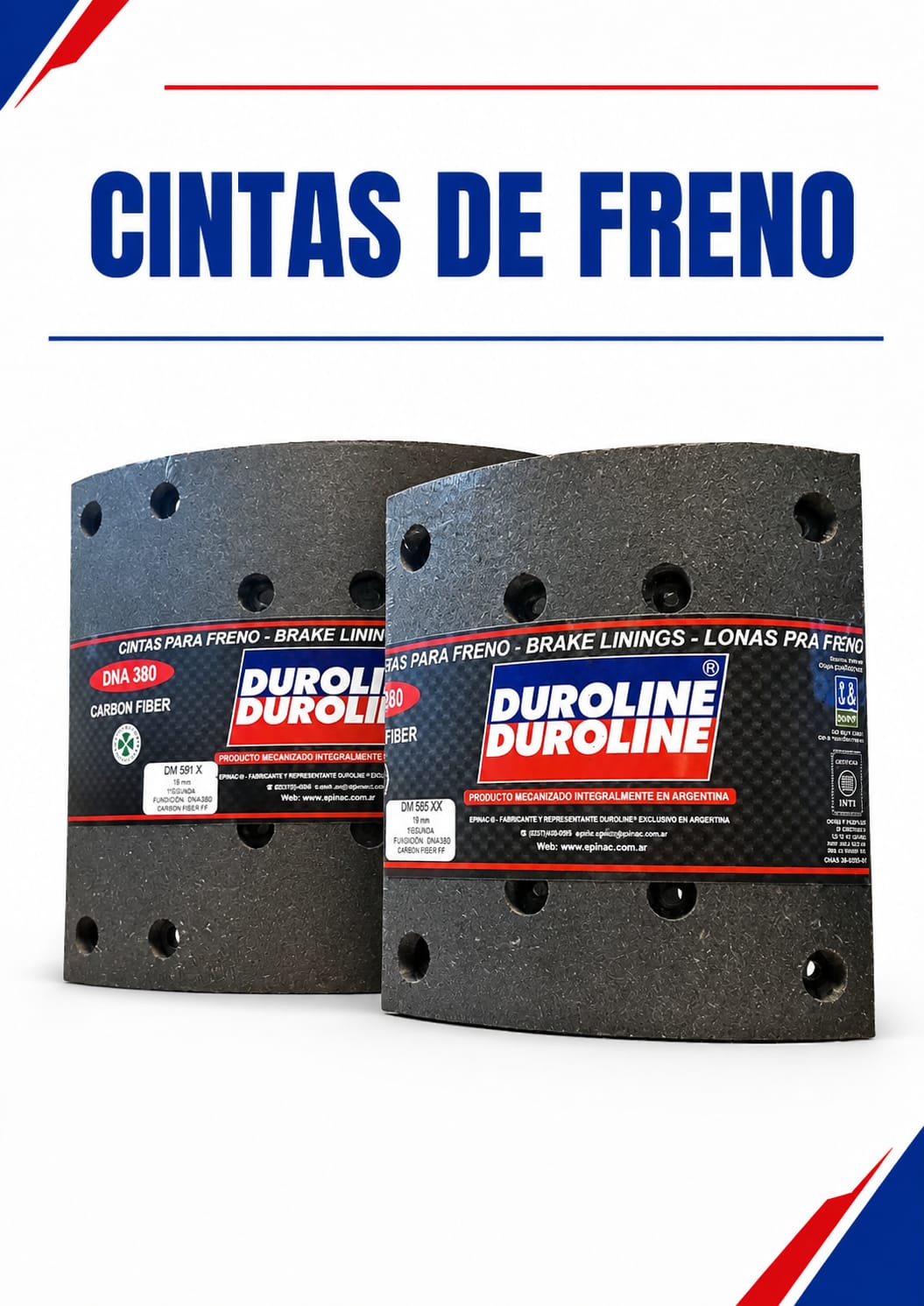 CINTAS DE FRENO DUROLINE
