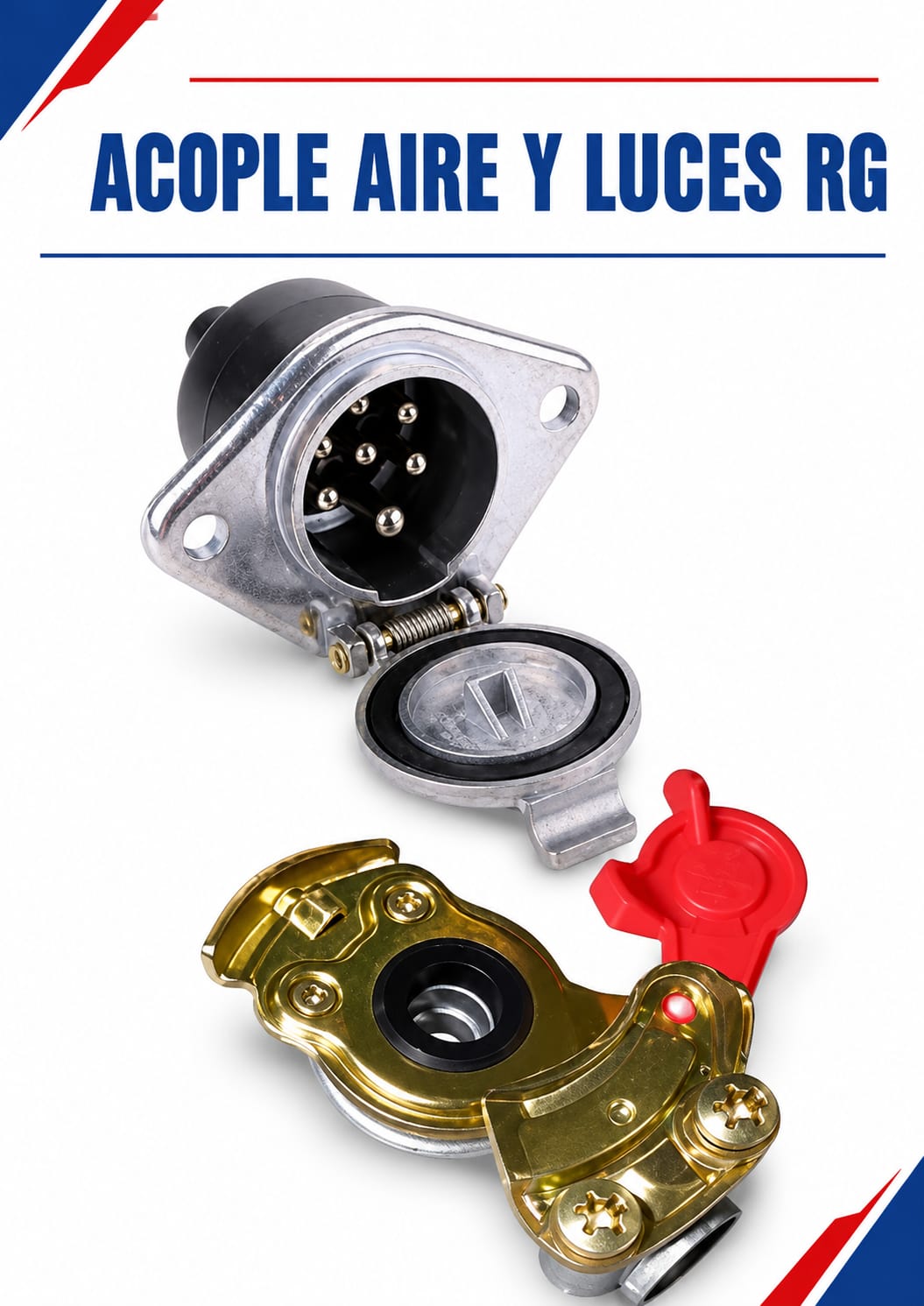 ACOPLES DE AIRE Y ENCHUFES ELECTRICOS