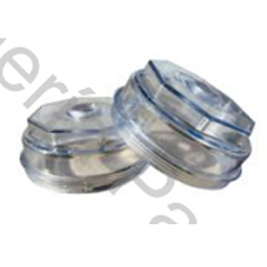 TAZA DE RUEDA A ROSCA (OCTOGONAL) (PLASTICA)