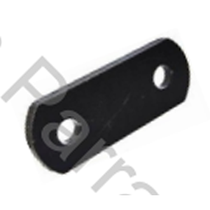 CHAPA DE GEMELO M.BENZ ATEGO TRASERA SIN ROSCA (188X23X115)