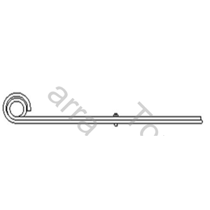 HOJA DE SUSPENSION PATRONELLI 1RA (ESPESOR 20 MM)