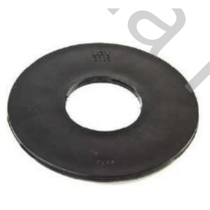 ARANDELA PLASTICA SUSPENSION COAXIALES PELTRON POLIPROPILENO LISA (BUJE SILENT BLOCK)