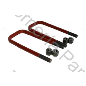 ABRAZADERA 24X140X360 PLANA FORJADA KTL/VW CONSTELLATION SIN TUERCA (GCP2046)