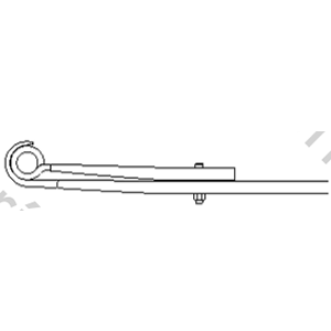 HOJA SUSPENSION RANDON RECTA 1ERA PARABOLICA