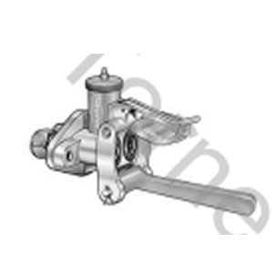 CUERPO ACOPLE DE 2 LÍNEAS (NIPLE CONECTOR HEMBRA 3/8 BSPT)  DM 45 (TRILER)