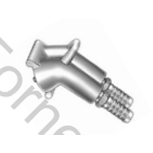 PORTAMANGUERAS DE 2 LÍNEAS CURVO (CON RACORD) DM 46 (PARA MANGUERA DE 1/2") (TRILER)