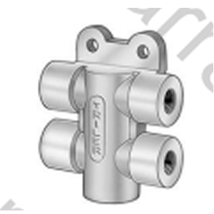 CONECTOR DOBLE T PARA TANQUES DM 400 (TRILER)