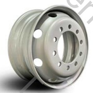 LLANTA DISCO SIN CAMARA 22,5" X 9" (10 AGUJEROS) CHAPA