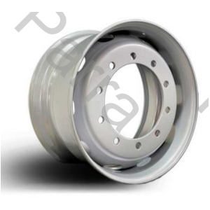 LLANTA DISCO SIN CAMARA 22,5" X 11,75" (10 AGUJEROS) (COLECTIVO) CHAPA