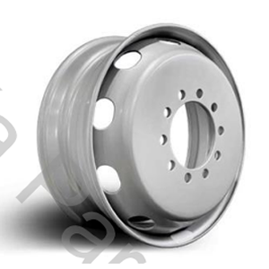 LLANTA DISCO SIN CAMARA 22,5" X 8,5" (10 AGUJEROS) CENTRO AMERICANO (FOTON) CHAPA