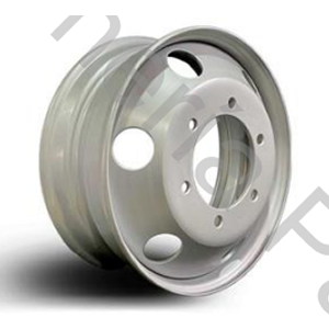 LLANTA DISCO SIN CAMARA 17,5" X 6" (6 AGUJEROS) M.BENZ CHAPA