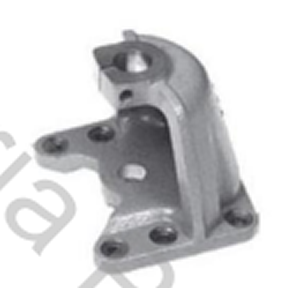 SOPORTE DE ELASTICO VOLVO N10/NL12/340/360 TRASERO (ELASTICO PARABOLICO) (07.003)