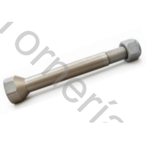 PERNO DE SUSPENSION GEC (30X200) (CABEZA CONICA) CON TUERCA AUTOFRENANTE