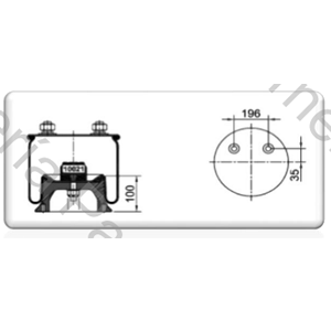 FUELLE DE SUSPENSION TC280-390 (TIPO 3) (REPUESTO) (2023-1) (UNIDAD SELLADA) (2 N DESPL A 35 MM (196MM)) (11 10.5F-17) (NEUMACARG)