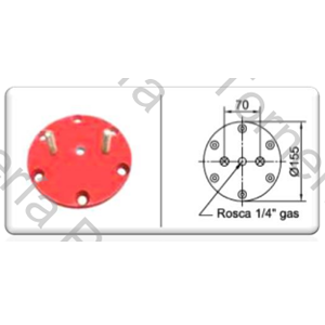 TAPA SUPERIOR PARA FUELLE 2C-26 (TSC155) (5001)