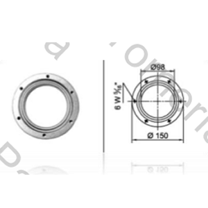 BRIDA PARA FUELLE 2C 26 (BRC100) (6001)