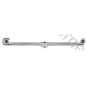 HOJA FORD CARGO 2042/2842 DELANTERA 2DA (90X28X1828)