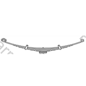 HOJA M.BENZ 1620/1218 TRASERA 1ERA (80X12X157) IMPORTADA